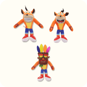 Crash Bandicoot Plush Bundle