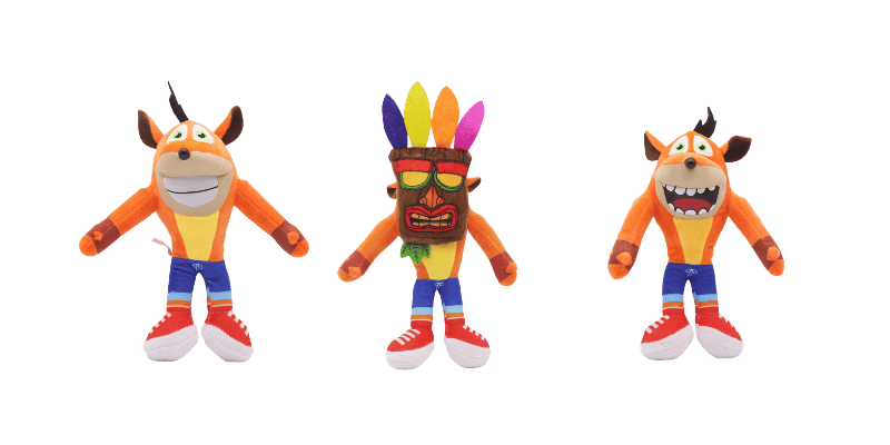 Crash Bandicoot Plush Merch